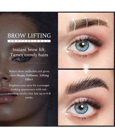 Eyebrow Laminating Set - DIY Waterproof Kit for Perfectly Shaped Brows | Salon Quality Results Lasting 6-8 Weeks - Buy Online on GoSupps.com
