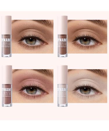 Matte Liquid EyeshadowLiquid Eyeshadow Set Waterproof Highly Pigmented Creamy Feel 8 Colors Women Makeup Longlasting Cosmetics Easy to Apply - Buy Online on GoSupps.com