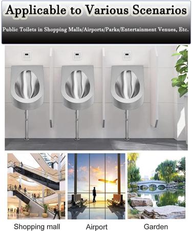Urinarios de Acero inoxidable Urinario para Hombres Urinario con descarga de inducci n inteligente Urinario de Acero inoxidable montado en la pared Urinario comercial para adultos Urinar Groundrow - Buy Online on GoSupps.com