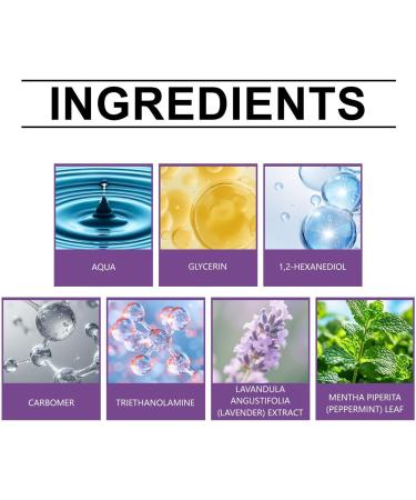  WJnflQN Night Cream for Sleep | 3g Fragranced Fast-Absorbing - Relaxing and Soothing Gel - For Knees and Muscles Daily Nighttime and Bedtime Use for Stress Reduction - Buy Online on GoSupps.com