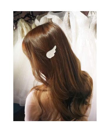 FRCOLOR Angel Wings Hair Clips - Plush Barrettes for Women | Unique Hair Accessories - International Shipping Available - Buy Online on GoSupps.com