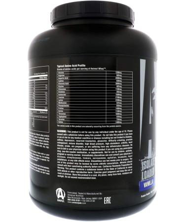 Universal Nutrition Animal Whey Protein - Premium Vanilla Protein Powder for Muscle Building & Recovery 2lb - International Shipping Available - Buy Online on GoSupps.com