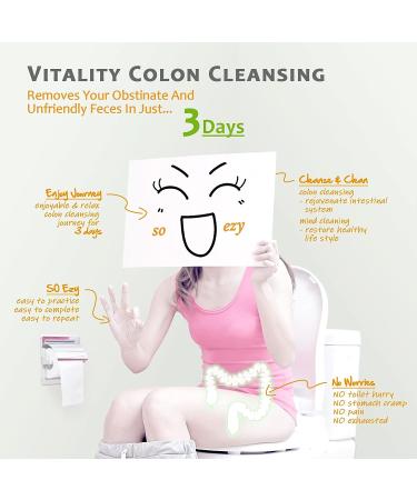 EzyRelife 3-Day Juice Cleanse: Deep Clean Colon Detox Drink for Intestinal Health. Reduce Bloating & Lose Belly Fat with Natural Fiber Nutrition - Vitalic D - Buy Online on GoSupps.com