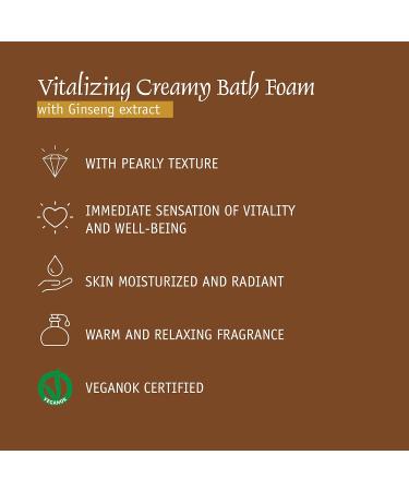 Prija Vitalizing Creamy Bath Foam Pearly Texture for Radiance Boost Gently Cleanses and Moisturizes The Skin with Ginseng Extract 4 x 12.85 Fl. Oz - Buy Online on GoSupps.com
