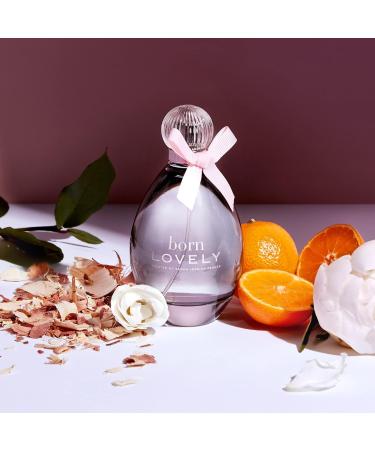 SJP Born Lovely Lush Sweet Elegant Amber Floral Eau De Parfum Spray Fragrance for Women - Mandarin Peony Honeysuckle and Freesia - Intense Long Lasting Scent - 1.7 oz 1.7 Ounce (Pack of 1) - Buy Online on GoSupps.com