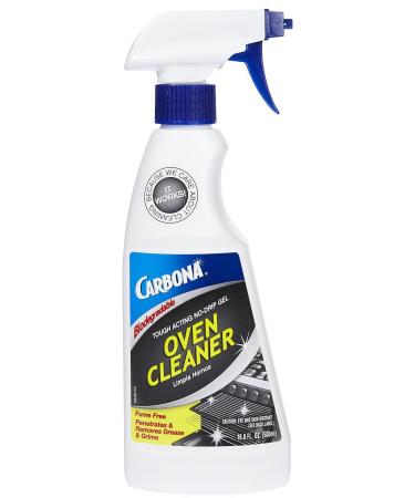 Carbona Oven Cleaner | Grease & Stain Fighting Formula | Odor Free | 16.8 Fl Oz Each, 1 Pack