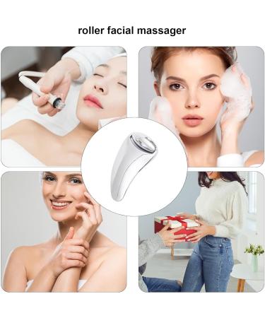 Manual Face Roller Guasha Face Roller - Metal Face Sculpting Tool | Beauty Roller for Women Facial Firming Tool for Neck Chin Eyes Cheekbones and Brake Silver Scraper Board + Silver Roller - Buy Online on GoSupps.com