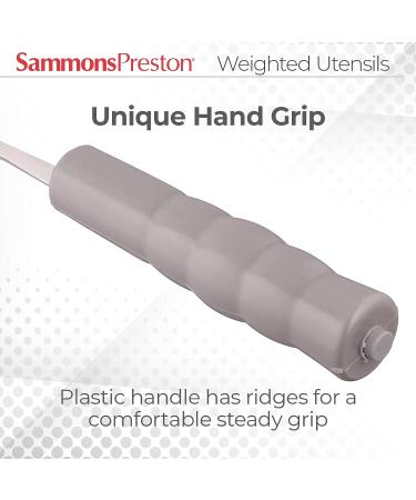 Sammons Preston Weighted Fork with 8 oz. Additional Weight - Easy-to-Hold Adaptive Utensil for Tremor Stability - Buy Online on GoSupps.com