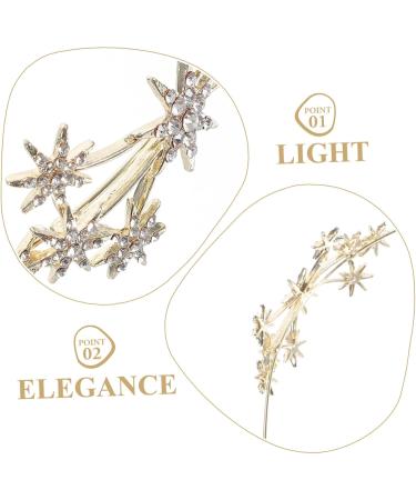 HONMEET Snowflake Headband Head Band Bride Head Accessories Star Hair Bands Women Headbands for Hair Birthday Headband Wedding Hair Accessories Star Headpiece Bride Headband Alloy - Buy Online on GoSupps.com