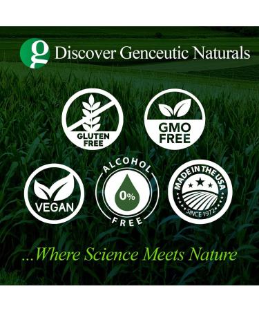 Genceutic Naturals Liquid Chlorophyll Drops 2oz, Internal Deodorant*, Skin and Hair Support* Supports Healthy Immune Function, Detoxification 2oz Drops, 60 Servings | Gluten Free | Non-GMO - Buy Online on GoSupps.com