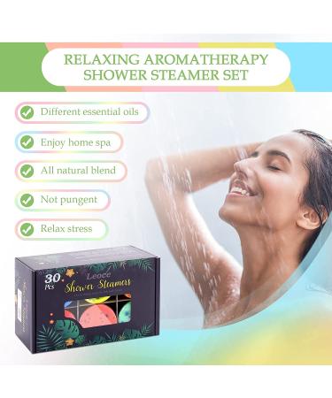 Leoce Shower Steamers - 30 PCS | Aromatherapy Shower Tablets for Relaxation - Buy Online on GoSupps.com