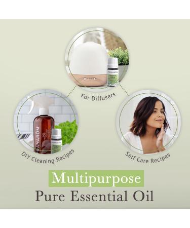 Oregano Essential Oil - 100% Pure & Natural (5ml) | Pranarom - Therapeutic Grade USDA & ECOCERT Certified Organic for Diffusing & Cleaning - Buy Online on GoSupps.com