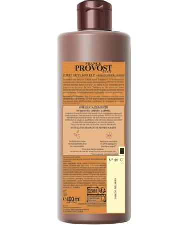 Franck Provost EXPERT NUTRI-FRIZZ Professional sulfate-free shampoo for dry or frizzy hair - Buy Online on GoSupps.com