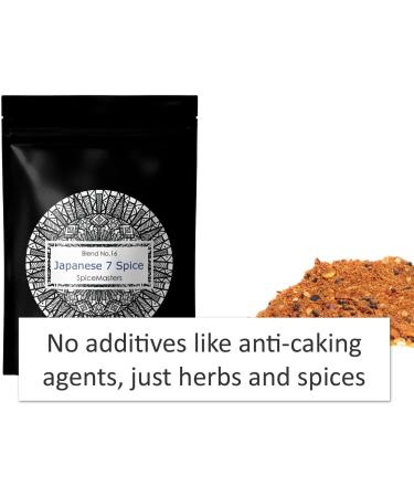 Authentic Japanese 7 Spice Blend - 100g Pack by Spice Masters | Handcrafted Togarashi Mix for Superior Flavor - Buy Online on GoSupps.com