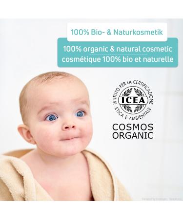 Organic Natural Baby Bath Additive | Talc-Free with Rice Strength Quince & Mallow Extracts - 100% Gentle & Perfumed for Children - Buy Online on GoSupps.com