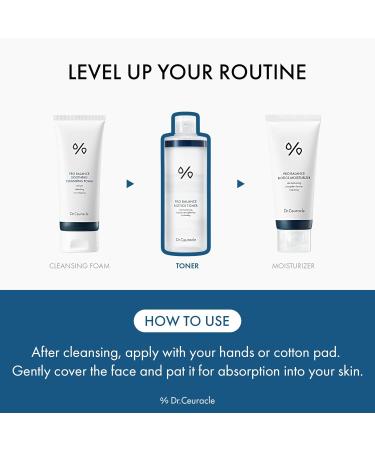 Dr.Ceuracle Pro Balance Biotics Toner - Hydrating 300ml with 6-Probiotics & Theanine for Dry Dull Combination Skin | International Shipping - Buy Online on GoSupps.com