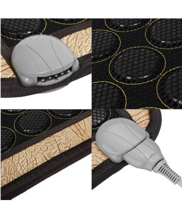 Tourmaline Jade Stone Infrared Heating Pad - Pain Relief Mat 45x45cm | Durable Effective & Portable - Buy Online on GoSupps.com