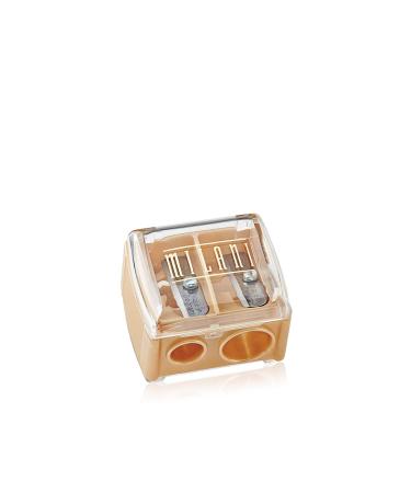 Milani Duo Sharpener (0.1 Ounce) Cruelty-Free Dual Makeup Sharpener with Cover for Small or Jumbo Eye & Lip Pencils