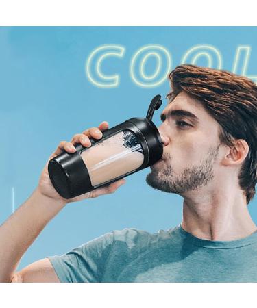 Electric Protein Shaker Bottle Bottles for Protein Mixes Rechargeable Shaker Cup Shaker for Protein Shakes Blue - Buy Online on GoSupps.com