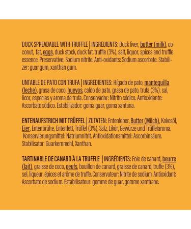 FoieGood Duck Spread with Truffle 120g - Smooth Creamy Duck Liver P t - Ideal for Appetizers - No Force Feeding - Glass Jar - Buy Online on GoSupps.com