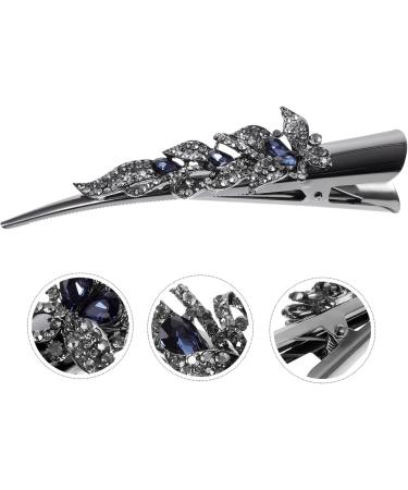 minkissy clips crystal rhinestone hair barrette hair clip metal alligator hair barrettes for women fine hair fancy barrettes for women's hair alligator hair clip flash alligator clip Mother - Buy Online on GoSupps.com