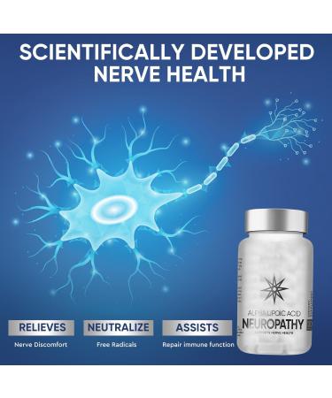 Clever sprouts Nerve Savior Neuropathy Supplement with 600mg Alpha Lipoic Acid per Serving 120 Capsules for Nerve Comfort in Hands Fingers Feet & Toes 40-Day Supply Vegan & Non-GMO - Buy Online on GoSupps.com