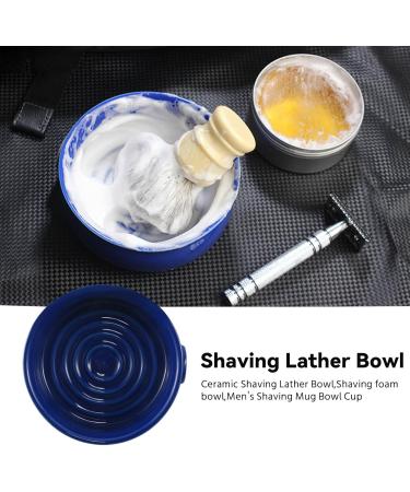 Buy Gkhowiu Royal Blue Ceramic Razor for Men - Perfect for Shaving Brush & Soap | International Shipping - Buy Online on GoSupps.com