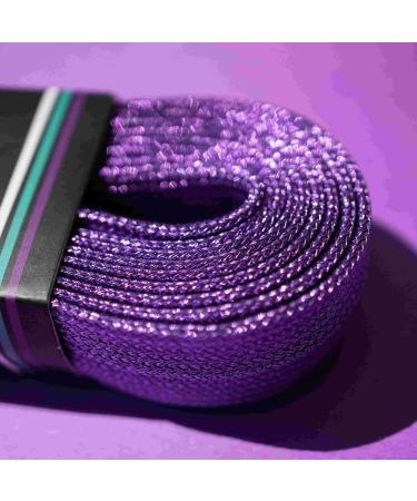 Bont Skates 8mm Shimmer Laces - Smoked Amethyst Purple - 79/96/108 sizes - Buy Online on GoSupps.com