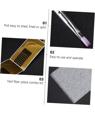 minkissy 1 Set Manicure Extension Set Kit De Manicura Finger Extension Tape Fixed Armour Cards Manicure Accessory Manicure Tool Manicure Brush Nail Suite Abs 59x35cm Assorted Color - Buy Online on GoSupps.com