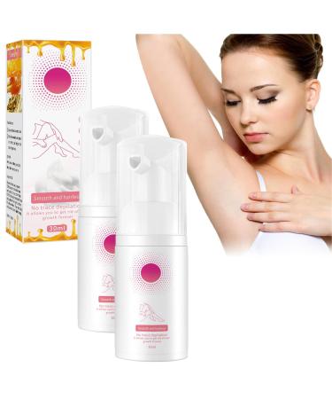 Body hair removal foam for women depilatory cream intimate area Sensitive skin hair removal foam vegan depilatory cream face arms armpits legs and bikinizone 30 ml (a)