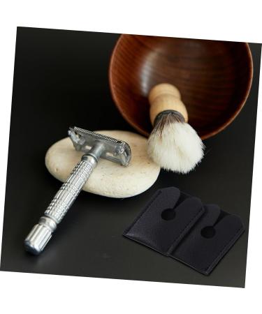 Vintorky Razor Accessories - 2-Piece Razor Head Covers | Safety Mask & Travel Jacket | Durable Synthetic Leather - Buy Online on GoSupps.com