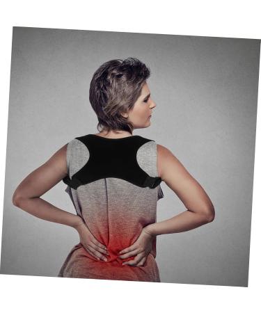 KICHOUSE Belt Holder Shoulder Rest Brace Posture Band Posture Straps for Men Polyester Black - Buy Online on GoSupps.com