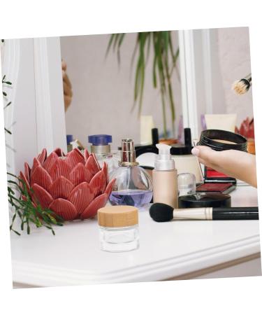 Bamboo Lid Cream Bottle Cosmetic Travel Containers Body Butter Jars Cosmetic Containers Terrarium Container Makeup Containers Mini Lotion Jars Travel Jars Wood Mask Filling/1593 - Buy Online on GoSupps.com