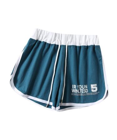 Ronony shorts women summer jogging pants short cyclists sports shorts sweatose tight yogaose sexy dance shorts short sports pants mini hotpants yoga running shorts sweatpants running fitness pants s 001#blue