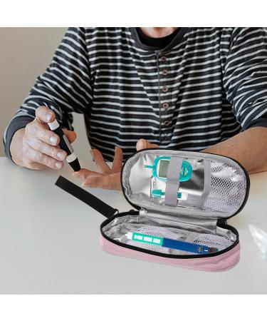 Healvian Insulin Cooler Travel Case - Portable Cooling Bag for Insulin Pen & Medication Supplies (Pink) - Buy Online on GoSupps.com