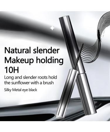 Lot de 2 petits mascaras tanches en tube d'acier - Pour les cils - Durables - Imperm ables la transpiration - Pour les yeux en fer - Noir - Buy Online on GoSupps.com