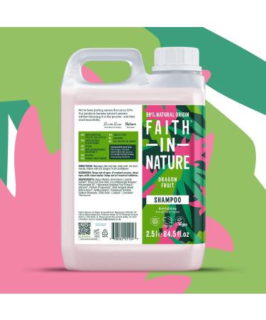 Faith In Nature Dragon Fruit Shampoo 2.5L Clear - Buy Online on GoSupps.com
