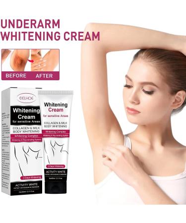 EXQST 50ml Luminess Radiance Whitening Cream Underarms Body & Private Area Whitening Cream Collagen Correcting Cream Dark Spots - Buy Online on GoSupps.com