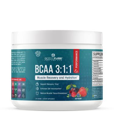 BCAA 3:1:1 Very Berry | Muscle Recovery and Hydration | 30 Servings