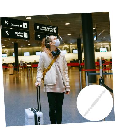 Clispeed 60 StK Mask Hook Hanger Extension Buckle for Face Masks - PP White Mask Cord Connector - Buy Online on GoSupps.com