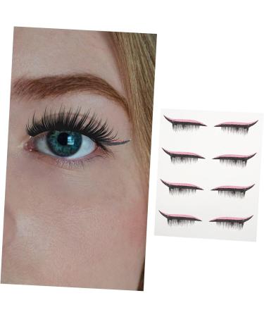 Didiseaon 8 Pairs colorful stickers shiny eyeliner stickers double eyelid bar - Buy Online on GoSupps.com