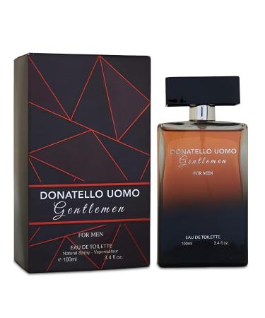 Cologne for Men Donatello UOMO Gentleman Natural Spray Masculine Scent Wonderful Fragrance Gift Eau De Parfum for Daily Use 3.3 Fluid Ounce Donatello UOMO Gentleman 3.4 Fl Oz (Pack of 1)