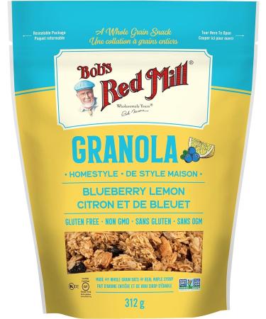 Bob s Red Mill Gluten Free Granola - Lemon Blueberry 312g (Pack of 1)