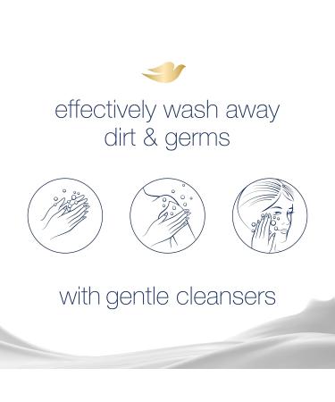 Dove Beauty Bar Shea Butter 3.75 oz - Pack of 4 | Moisturizing Gentle Skin Cleanser for Soft Skin Care - Buy Online on GoSupps.com