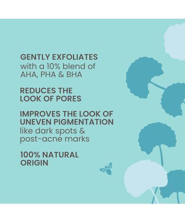 Burt's Bees Clear & Balanced Even Tone Liquid Face Exfoliator - Gentle Pore Reducing & Uneven Pigmentation Solution - 12 Oz | International Shipping Available - Buy Online on GoSupps.com