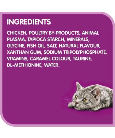 WHISKAS Perfect Portions Wet Cat Food Cuts in Gravy - Chicken - 75g (24 Pack) Cuts in Gravy Chicken 75 g (Pack of 24) - Buy Online on GoSupps.com