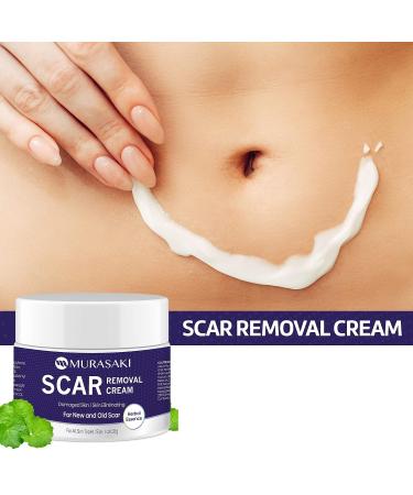 MURASAKI BEAUTY Scar Cream - Stretch Mark & Scar Removal Treatment - 1 oz. / 30g - Buy Online on GoSupps.com