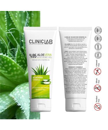ClinicLab Aloevera%95 Soothing Gel 150 mL - Tube - Buy Online on GoSupps.com