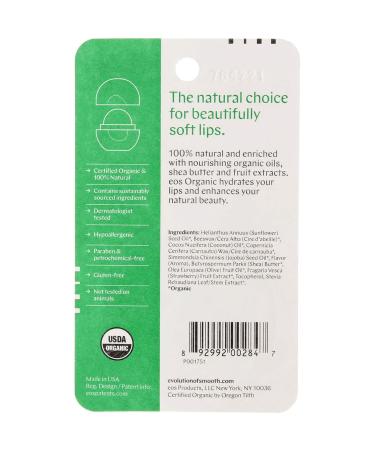 Eos Lip Balm Strawberry S Size .25 O Eos Lip Balm Strawberry Sorbet .25 Oz - Buy Online on GoSupps.com