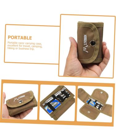 Frcolor Elektrorasierer Set - 3-teiliges M nner-Rasierer-Set mit Pinsel Nagel- und Haarschneide-Tasche Klingenetui & Khaki Aufbewahrungsorganizer f r doppelten Schutz - Buy Online on GoSupps.com